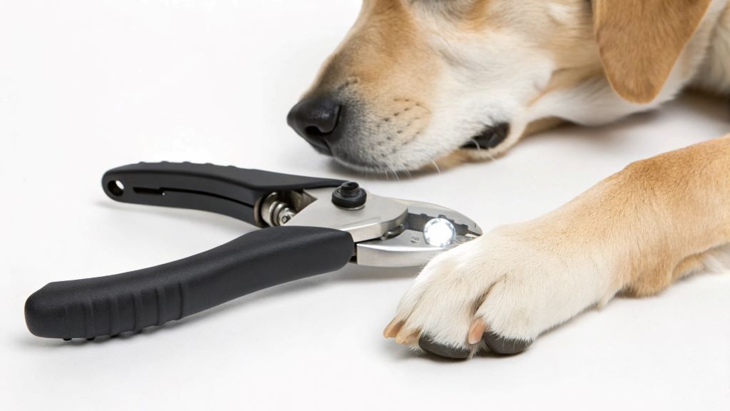 How to troubleshoot a dog nail clipper with light tips youtube