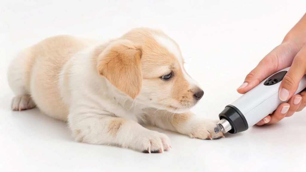 Safest speed setting for puppy nail grinder explained youtube