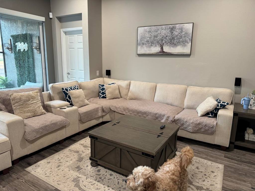 Ameritex Waterproof Blanket Furniture Protector Reversible