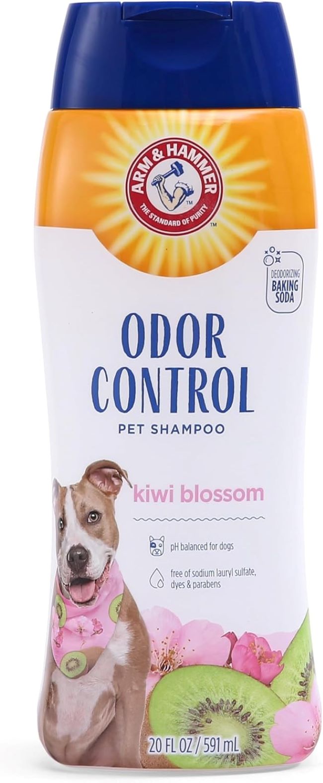 Arm & Hammer Kiwi Blossom Dog Shampoo – Odor-Fighting & Gentle on Sensitive Skin