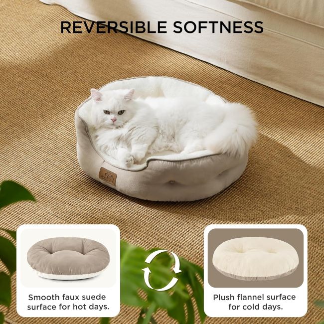 Transform Your Pet’s Sleep: The Bedsure Small Dog & Cat Bed Revolution