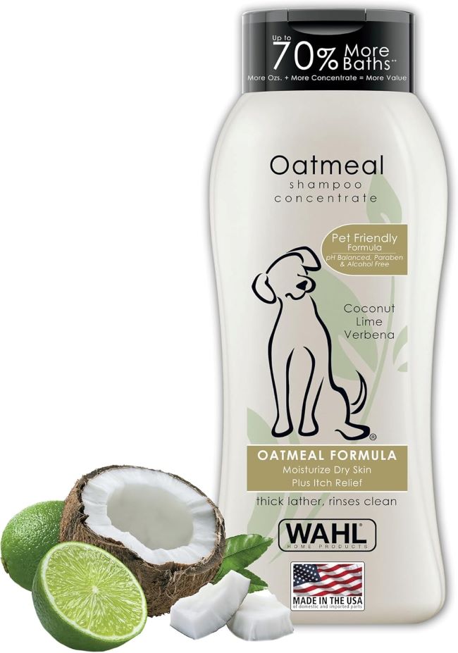 Soothing Relief for Dry, Itchy Dogs – Wahl Oatmeal Pet Shampoo Review