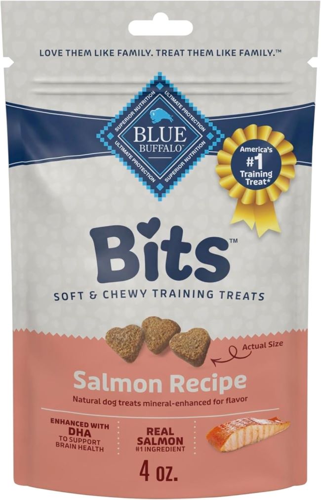 Blue Buffalo Bits Salmon Treats – Natural Training Rewards with DHA Review