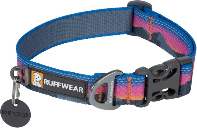 Ruffwear Crag Dog Collar Review – Stylish, Lightweight, Reflective Adventure Collar (Alpine Dusk, 14″-20″)