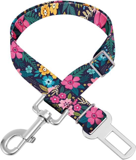 HCYPCV Adjustable Floral Seat Belt