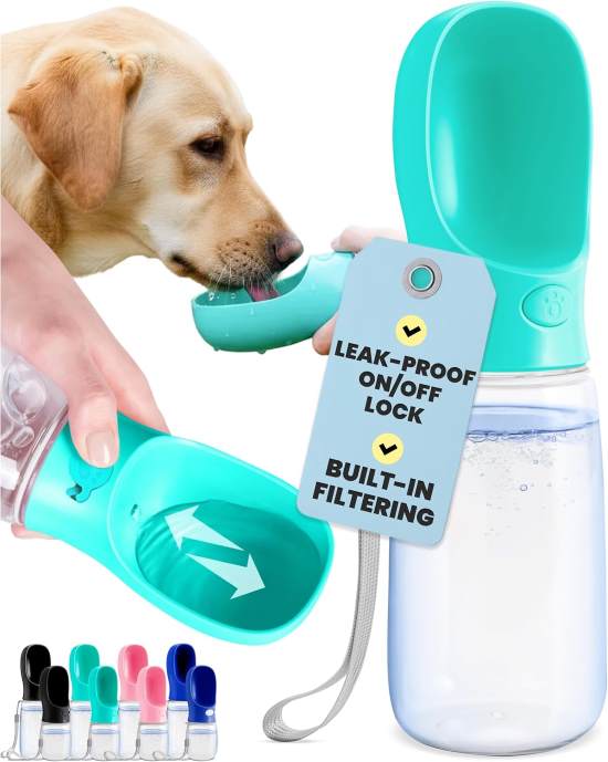MalsiPree Dog Water Bottle Dispenser