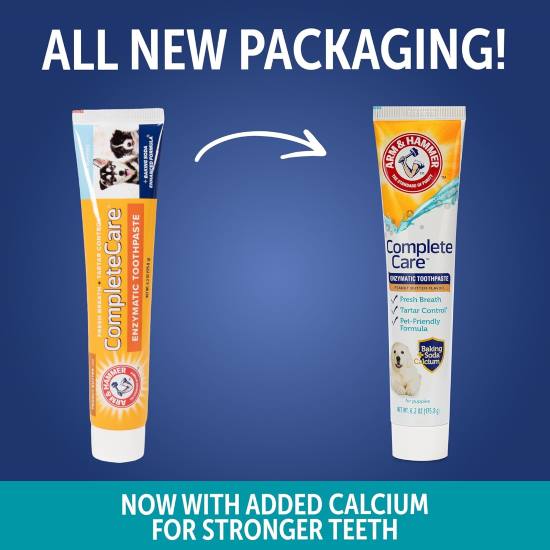 Arm & Hammer Complete Care Enzymatic Puppy Toothpaste, Peanut Butter Flavor