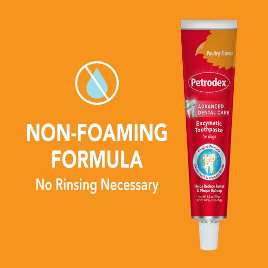 Petrodex Enzymatic Toothpaste for Dogs, Poultry Flavor
