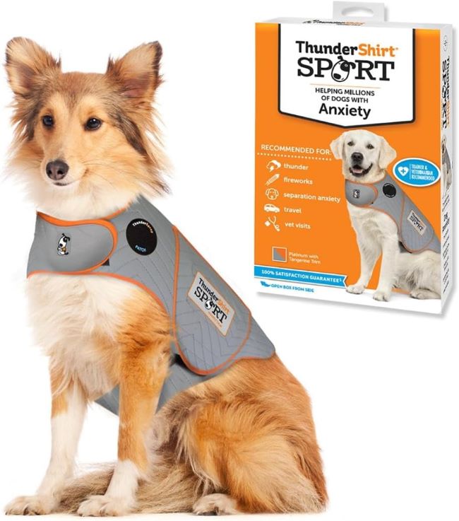 ThunderShirt calming vest for large dogs providing gentle pressure to help reduce anxiety and stress